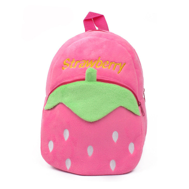 Early Childhood Education Cute Baby Children Plush School Bag