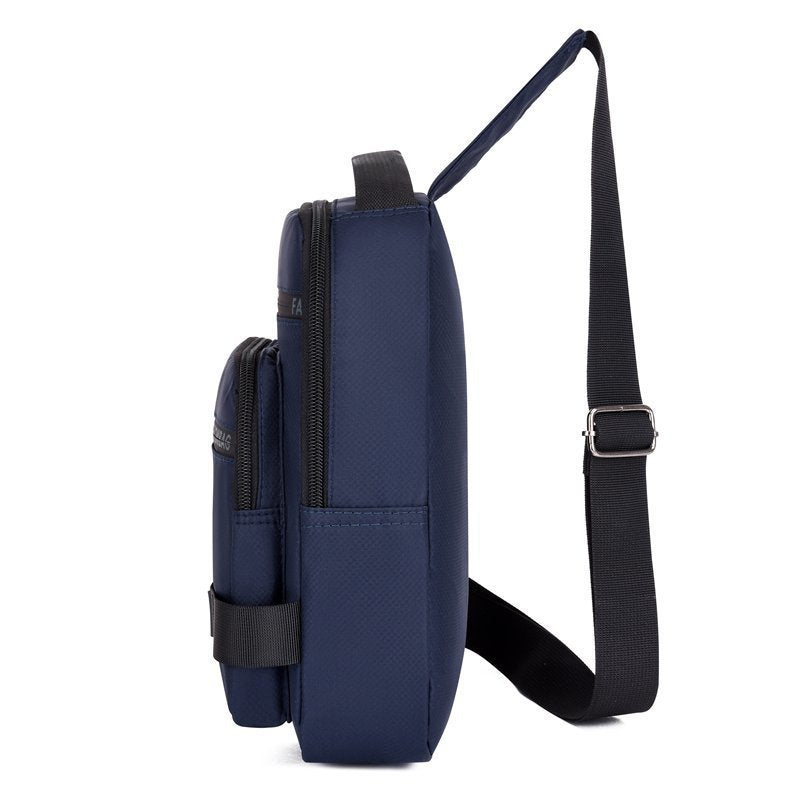 Men's One-shoulder Oxford Cloth Travel Casual And Lightweight Chest Bag