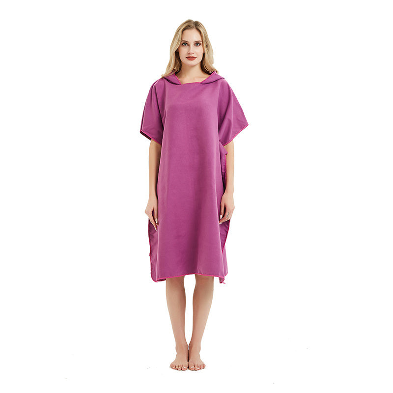 Changing Clothes Bathrobe Cloak Bath Towel Cloak Travel Vacation Beach Swimming
