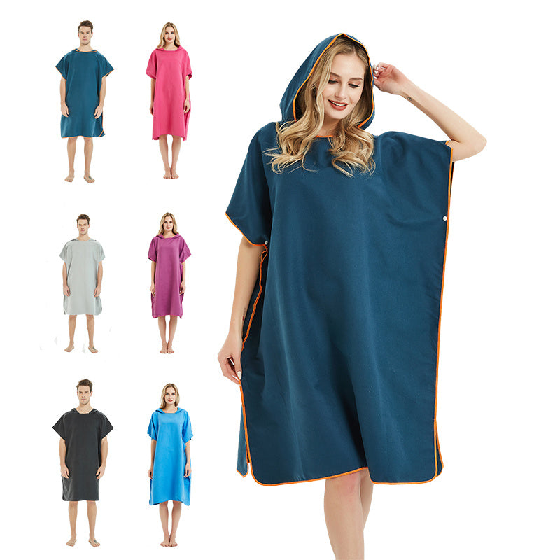 Changing Clothes Bathrobe Cloak Bath Towel Cloak Travel Vacation Beach Swimming
