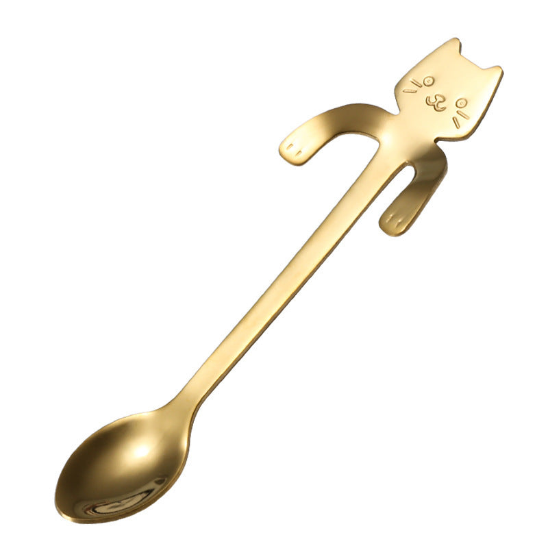Creative Cute 304 Stainless Steel Coffee Spoon