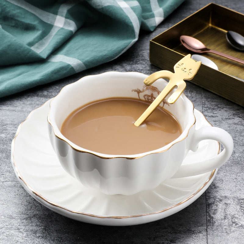 Creative Cute 304 Stainless Steel Coffee Spoon