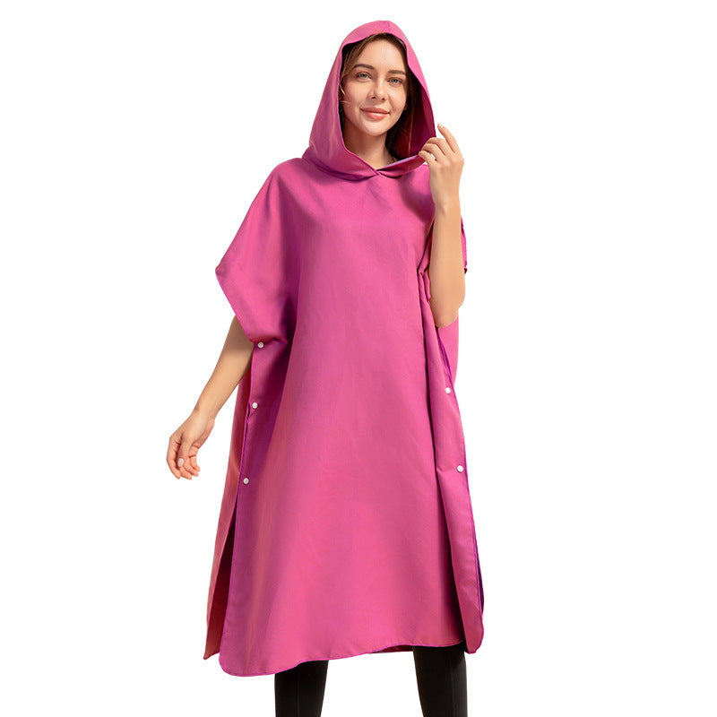 Changing Clothes Bathrobe Cloak Bath Towel Cloak Travel Vacation Beach Swimming