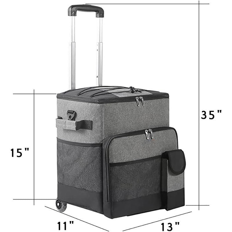 Heat Preservation Box Trolley Large Capacity Refrigerator