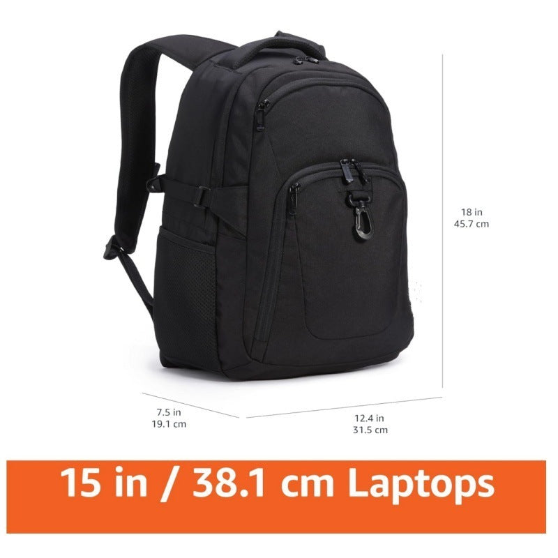 Student Black Computer Backpack Business Large Capacity