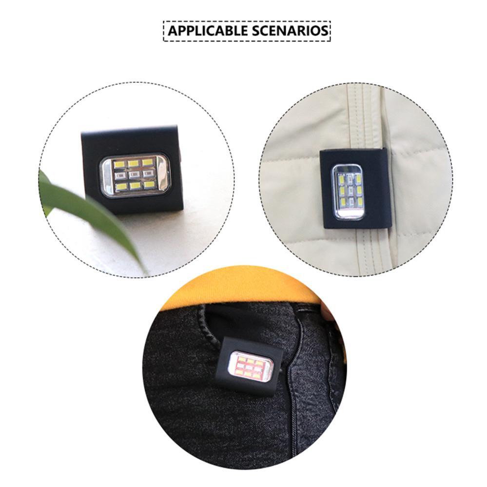 Outdoor Night Running Flashing USB Rechargeable Sports Warning Light