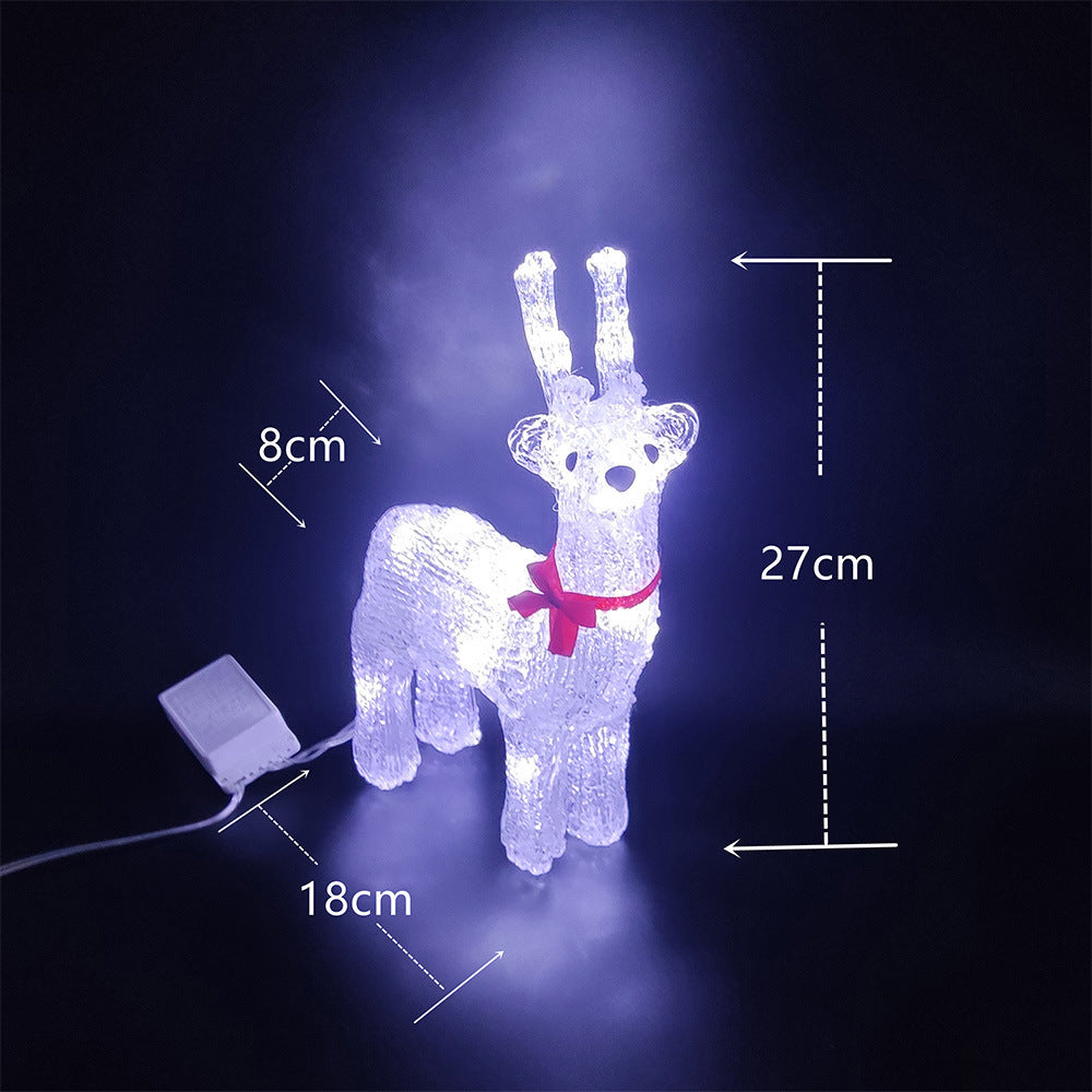 Led Acrylic Outdoor 3D Modeling Lamp