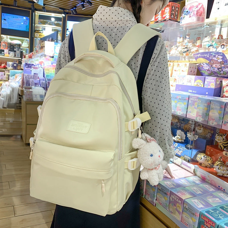 New Korean Style Simple Backpack