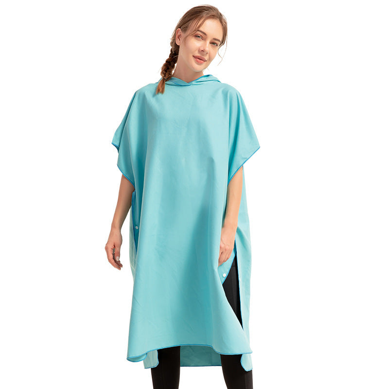 Changing Clothes Bathrobe Cloak Bath Towel Cloak Travel Vacation Beach Swimming