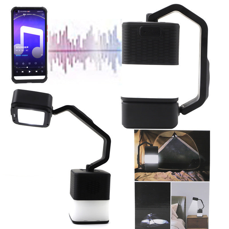 Portable Multi-purpose Rechargeable Audio Camping Lamp