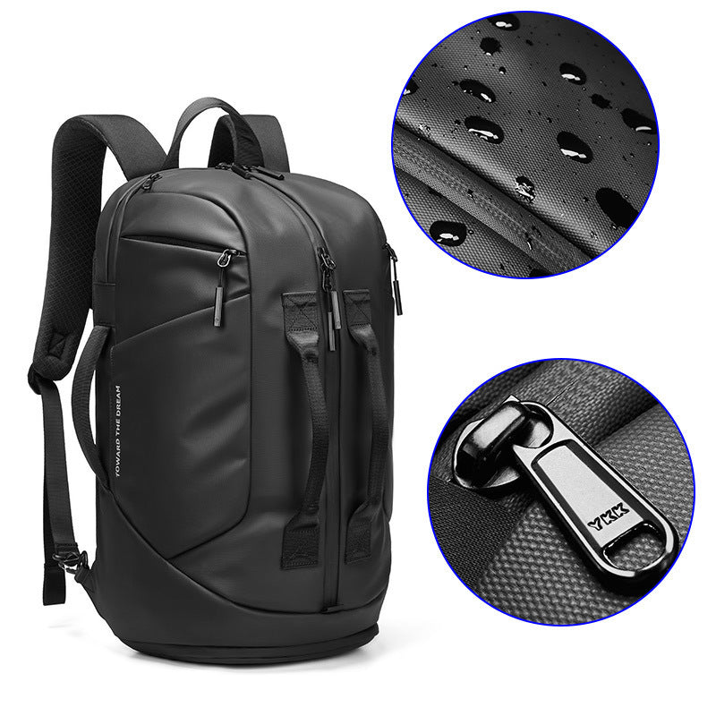 Large Capacity Backpack Men's Multi-functional Oxford Cloth Business