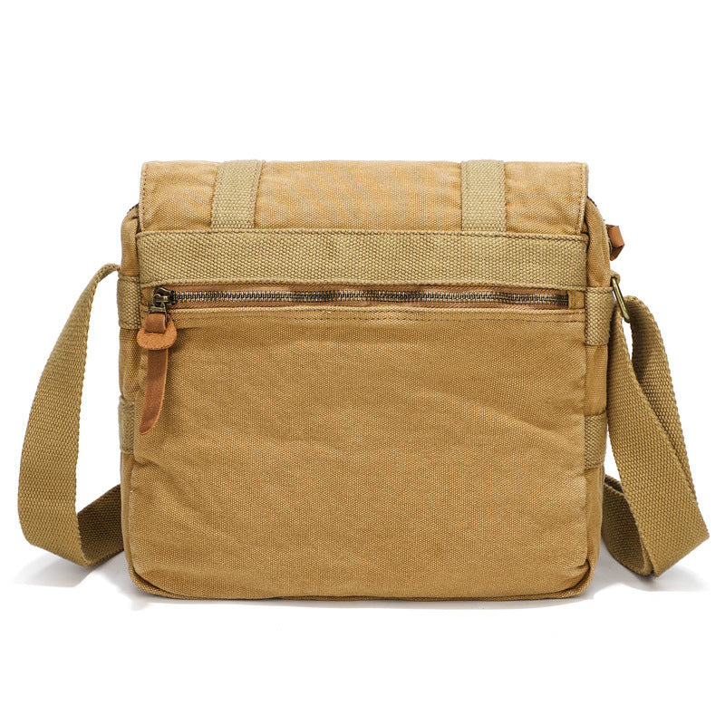 Fashion Men's Portable Retro Canvas Shoulder Bag