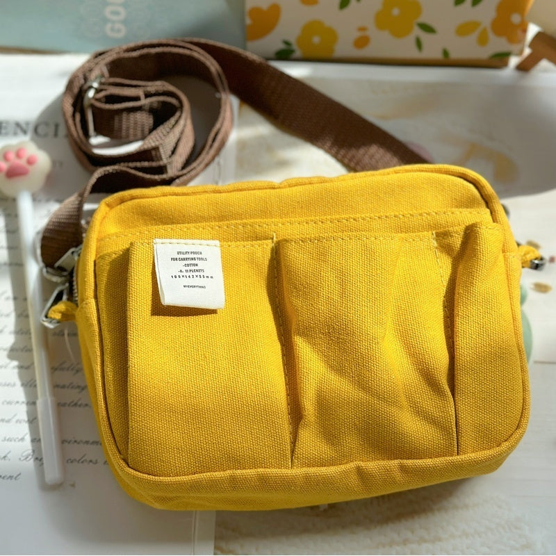 Hand Account Storage Bag Pencil Case Large Capacity Canvas Bag