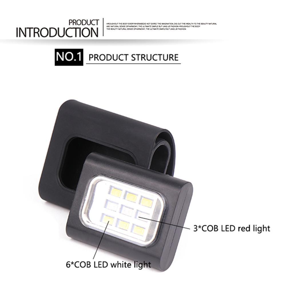 Outdoor Night Running Flashing USB Rechargeable Sports Warning Light