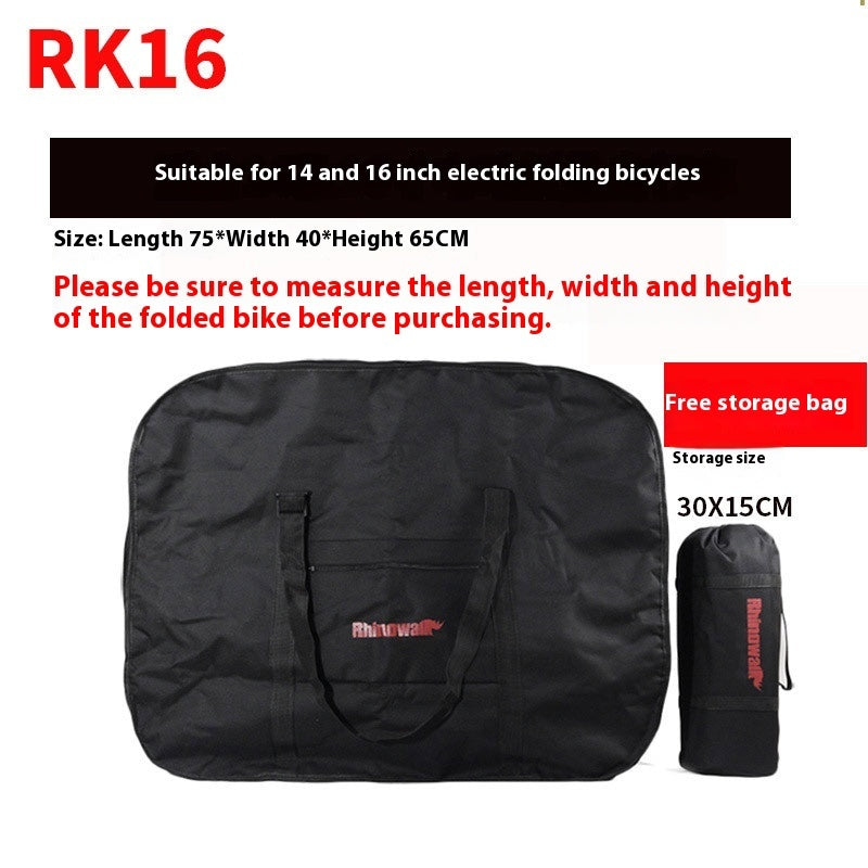 Folding Bicycle Portable Bike-covering Bag Checked Luggage Bag
