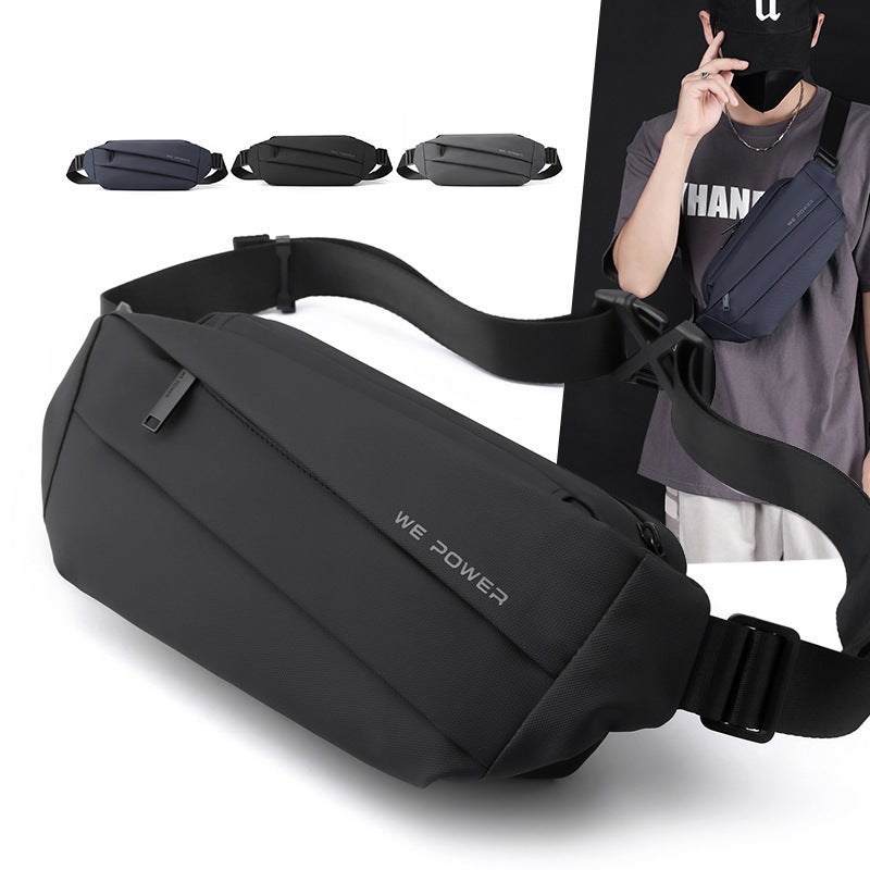 Men's Chest Outdoor Sports Large-capacity Crossbody Bag