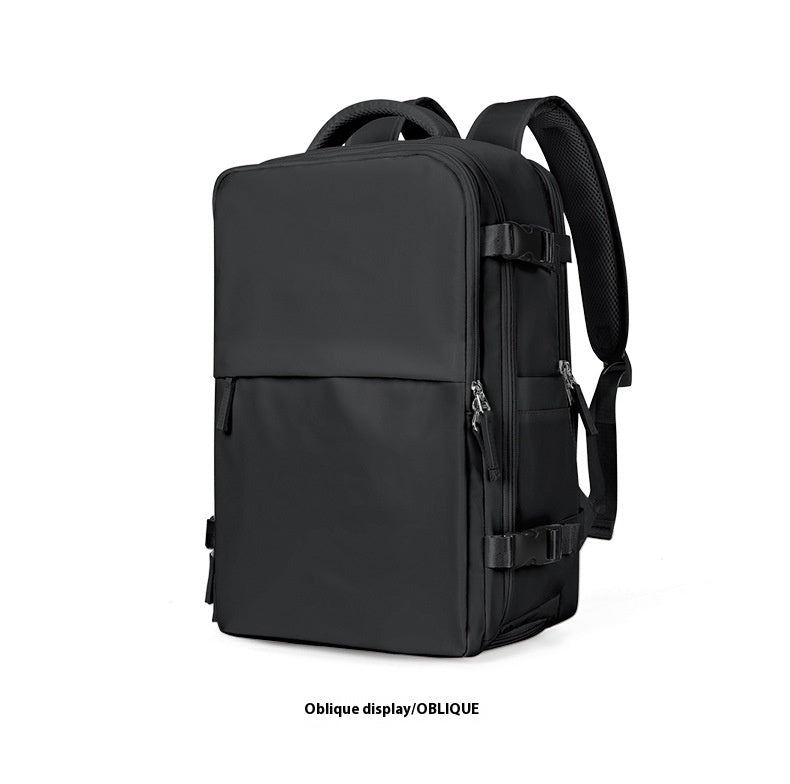 Backpack Women's Large Capacity Travel Men's Business Trip Can Be Expanded