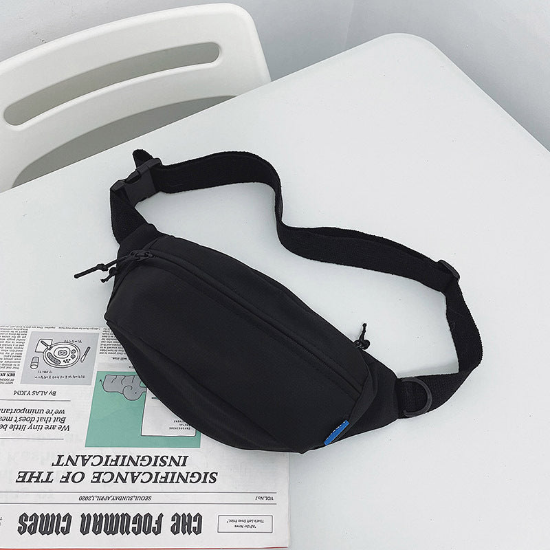 Pure Color All-matching Outdoor Pocket New Shoulder Bag