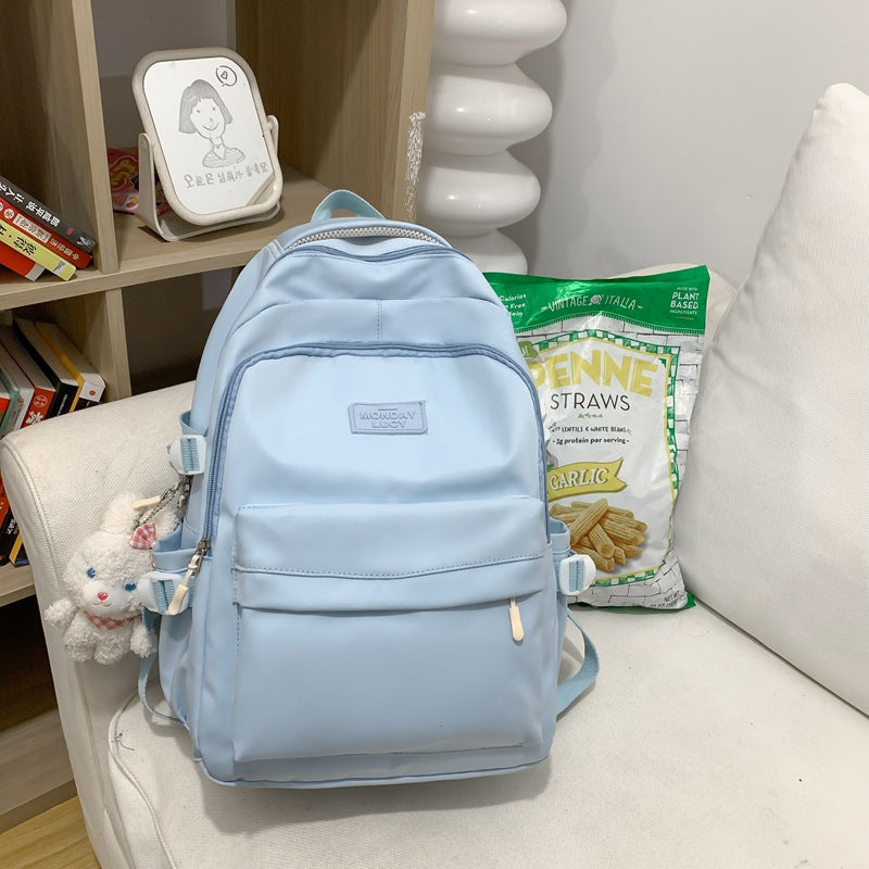 New Korean Style Simple Backpack