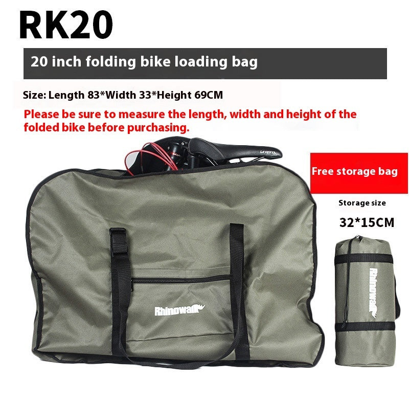 Folding Bicycle Portable Bike-covering Bag Checked Luggage Bag