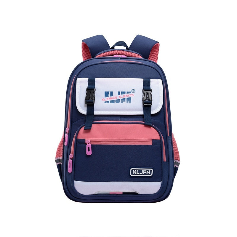 Children's Trolley Lightweight Shoulder Pad Wear-resistant Large Capacity Spine Protection Backpack Waterproof